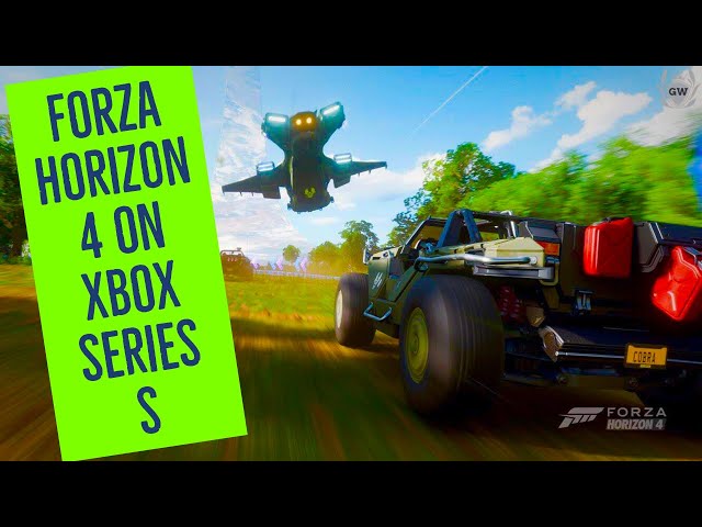 FORZA HORIZON 4 ON XBOX SERIES S! FORZA HORIZON XBOX SERIES S GAMEPLAY!