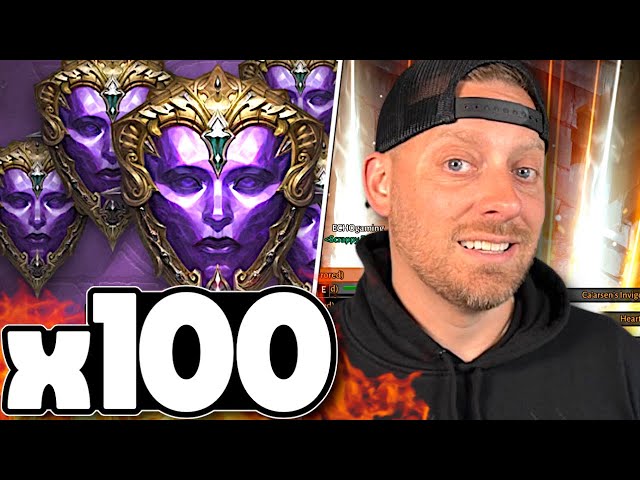 Running 100 Legendary Crests in Diablo Immortal