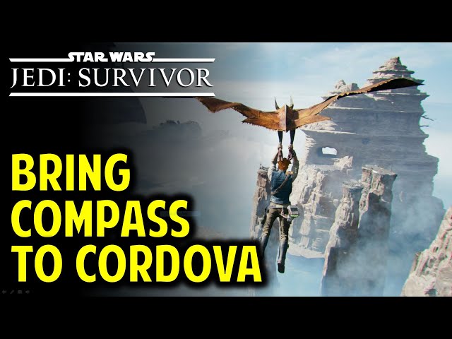 Bring Compass to Cordova on Jedah | Return to Mantis from Observatory | Star Wars Jedi: Survivor