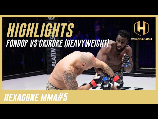 HIGHLIGHTS | HEAVYWEIGHT (Fondop vs Grigore) | HEXAGONE MMA#5