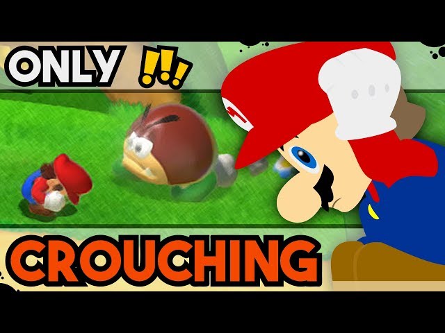 Is it Possible to Beat Super Mario 3D World while Permanently Crouching?