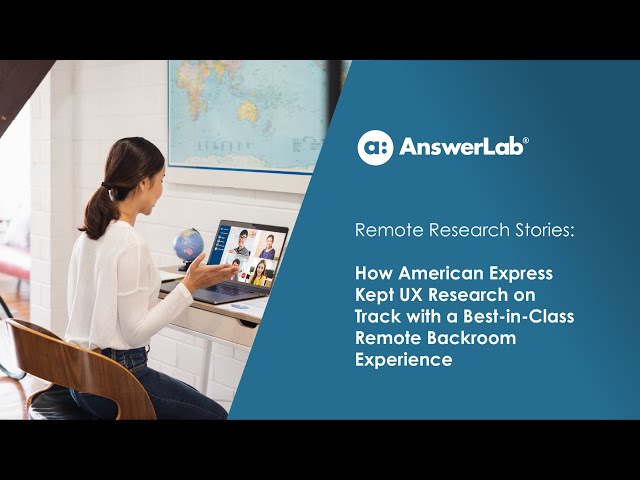 How American Express Kept UX Research On Track With A Remote Best-in-Class Backroom Experience
