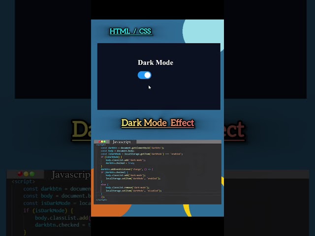 Dark Mode Animation program using computer graphics  #programmer #engineeeing #computer