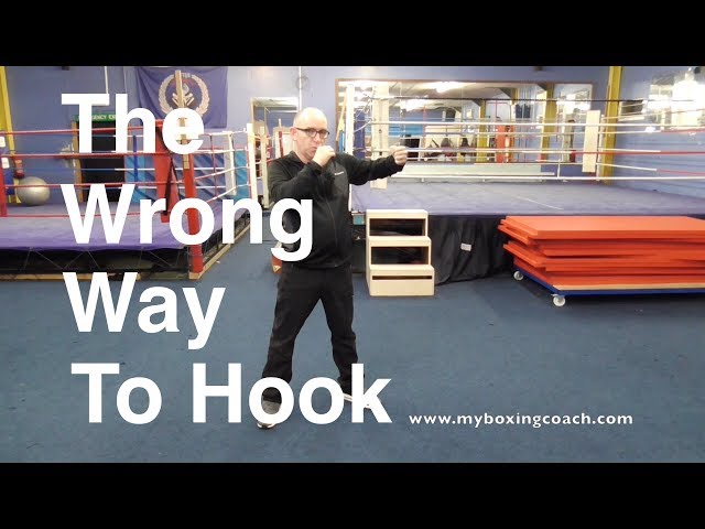 Boxing Training - The Wrong Way to Hook!
