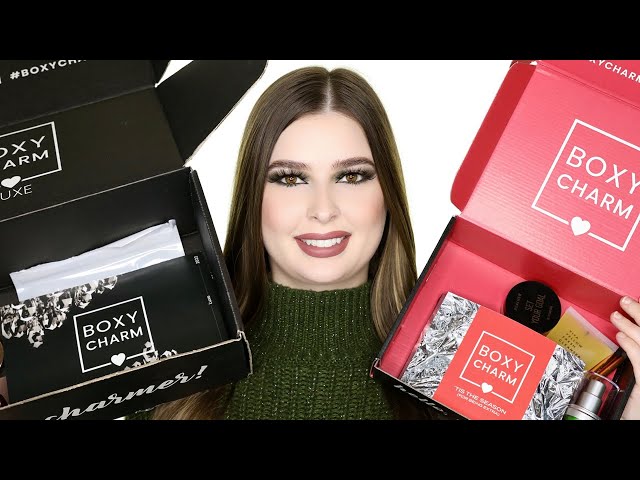 Boxycharm December 2022 Base Box & Winter Luxe Box | Unboxing & Try On