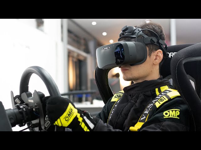 The best VR headset for sim racing | Varjo x Vesaro