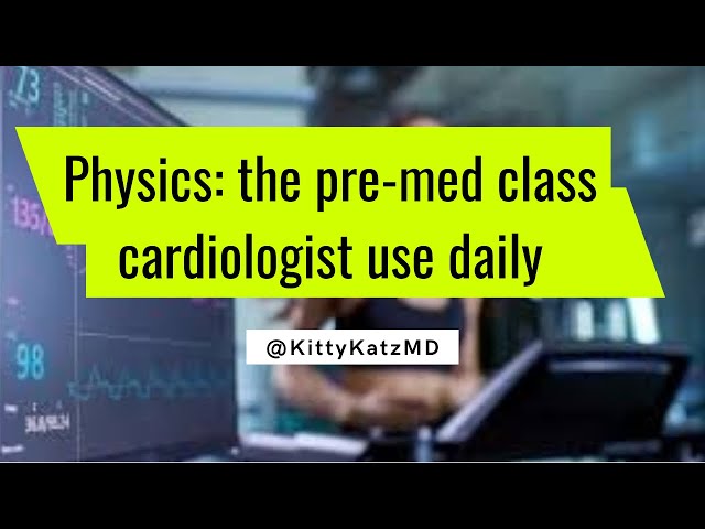 #Physics: the #premed class cardiologists use everyday 🫀 #PreMedTips #Cardiology #Echocardiography