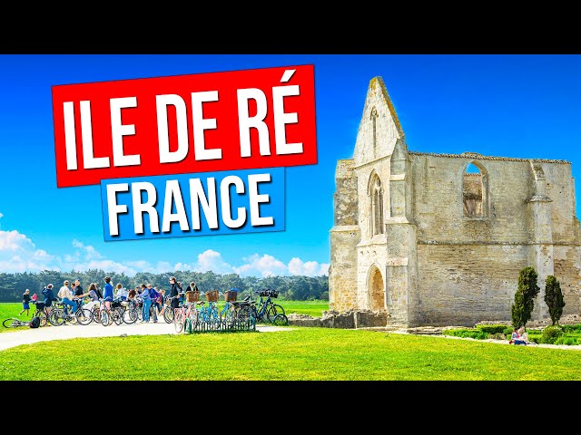 ILE DE RE - FRANCE  (Tour of the island of Ile de Ré, France in 4K)