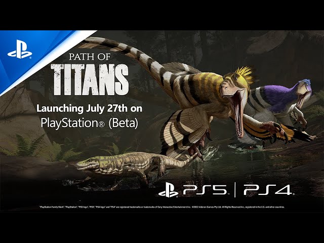 『 パスオブタイタンズ 』 ファウンダーズエディション ローンチトレーラー - 『Path of Titans』PS5™/PS4®用ソフト