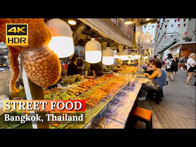 [BANGKOK] Platinum Fashion Mall "Thai Street Food & Halal Food!"| Thailand [4K HDR Walking Tour]