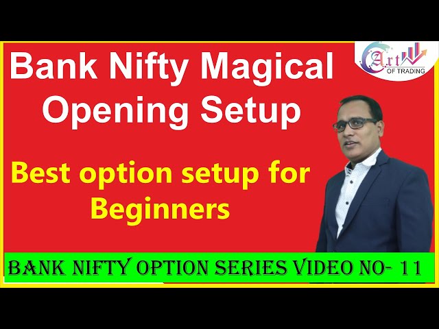 Bank Nifty Magical Opening Setup !! Best option setup for Beginners !! Option Series Video No- 11