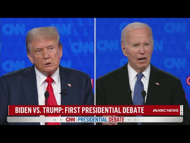 Presidential debate: Key moments from Biden and Trump's first faceoff