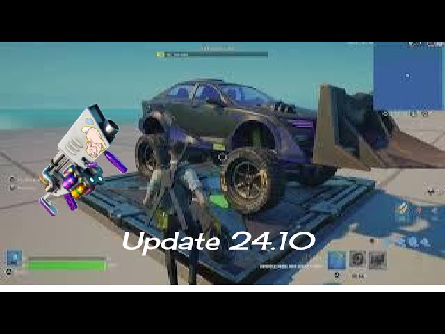 Fortnite creative 24.10 update everything New egg launcher,and sports car