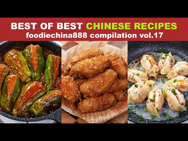 BEST OF BEST CHINESE RECIPES foodiechina888 Compilation Vol.17