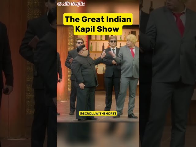 Donald Trump and Kim Jong| #thegreatindiankapilshow  #kapilsharmashow #shorts