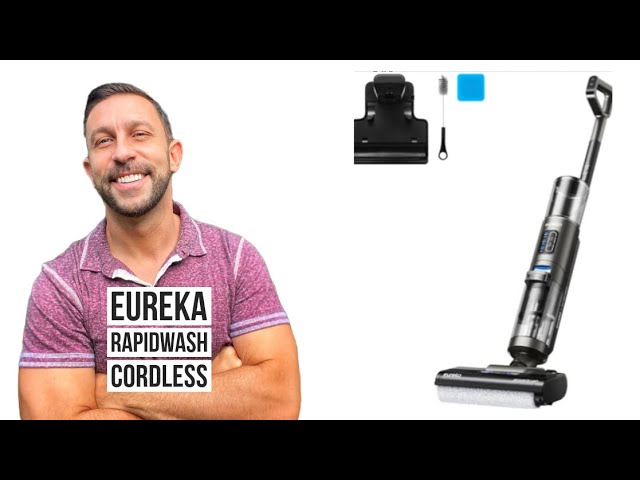 Eureka RapidWash Cordless Wet Dry Vacuum Mop Self Cleaning Smart Cleaner