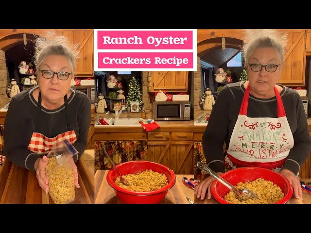 Here's Nan with a new recipe 😋 of making Ranch Oyster Crackers.