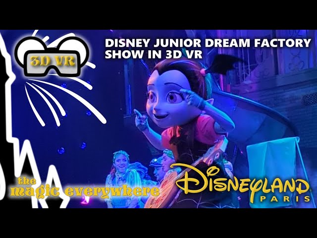 [3D VR] Disney Junior Dream Factory Show at Disneyland Paris Walt Disney Studios