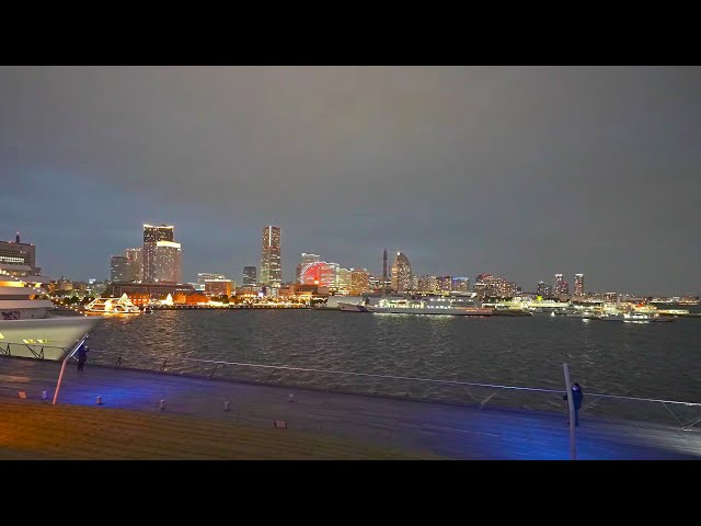 4K・ Japan - MinatoMirai Christmas Lights 2022 refilmed・4K HDR