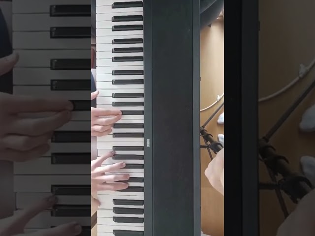 Bohemian Rhapsody by Queen Piano Cover (Shorts)