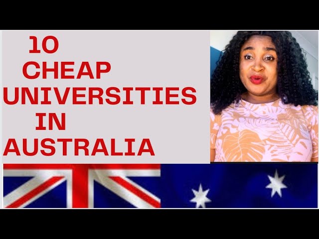 10 Cheap Universities in Australia for International Students | Most Affordable.. #studyinaustralia