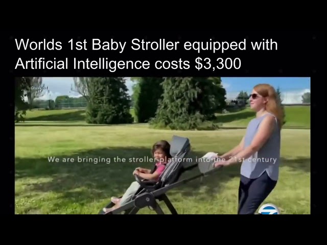 World’s First AI-Powered Baby Stroller! 🤖👶 #TechInnovation