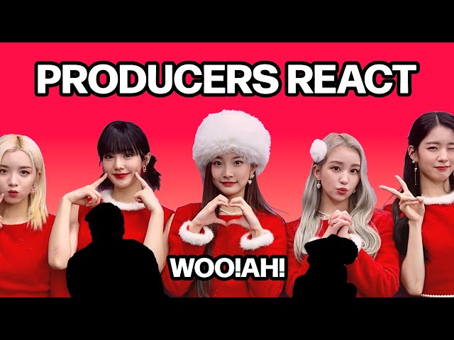 PRODUCERS REACT - Woo!Ah! Jingle Bell Rock Reaction