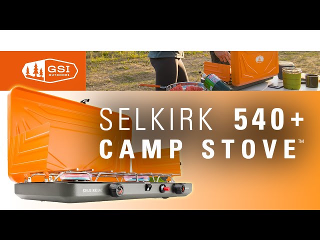 Powerful Two Burner Camp Stove | GSI Outdoors Selkirk 540+