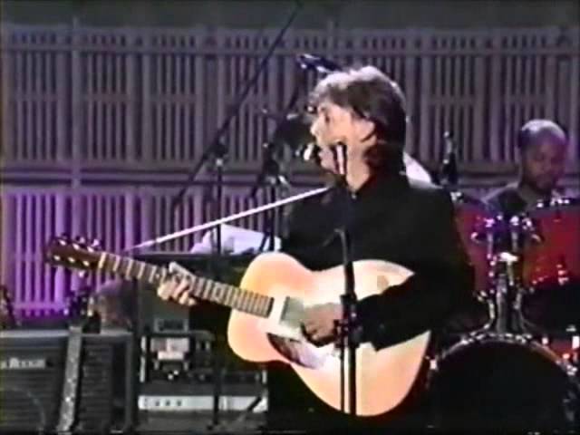 Paul McCartney at the Ed Sullivan theatre 1992~ (the best bits)
