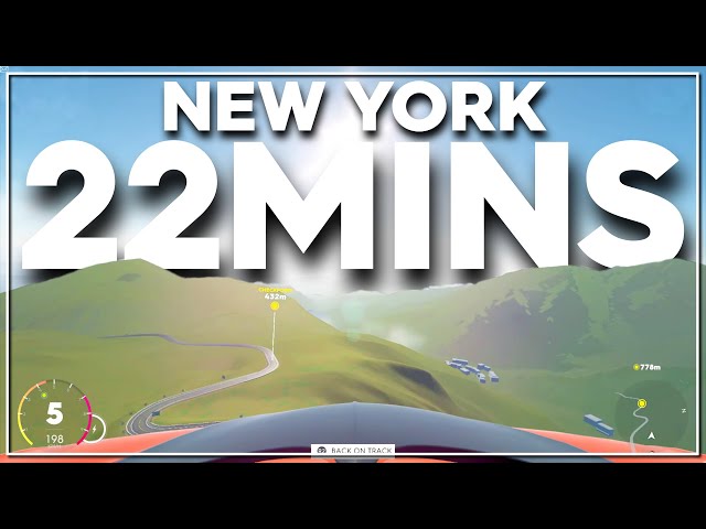 How This Guy Finished The Longest Race In The Game In 22 Minutes & 54 Seconds | New York Hypercar