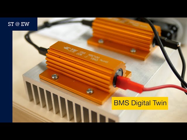 ST@EW2023:  Digital Twin on-chip virtual temperature sensors for Battery Management Systems (BMS)