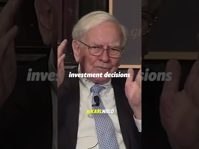Warren Buffett - Best advice ever