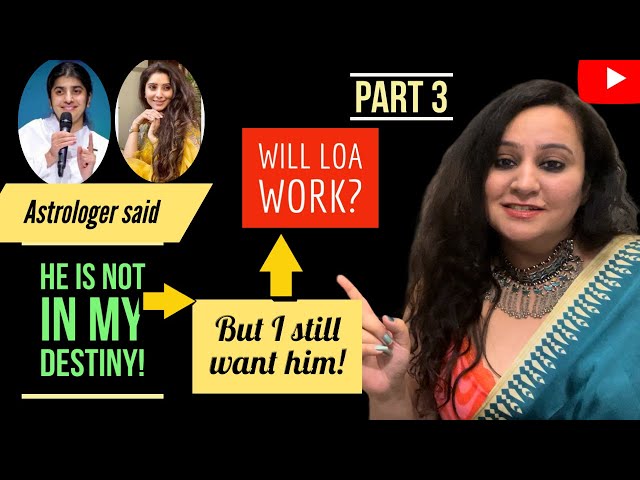 Destiny vs LOA Part 03 (In Hindi) | @JaiMadaanLadyofFortune @bkshivani | Manifesting someone?