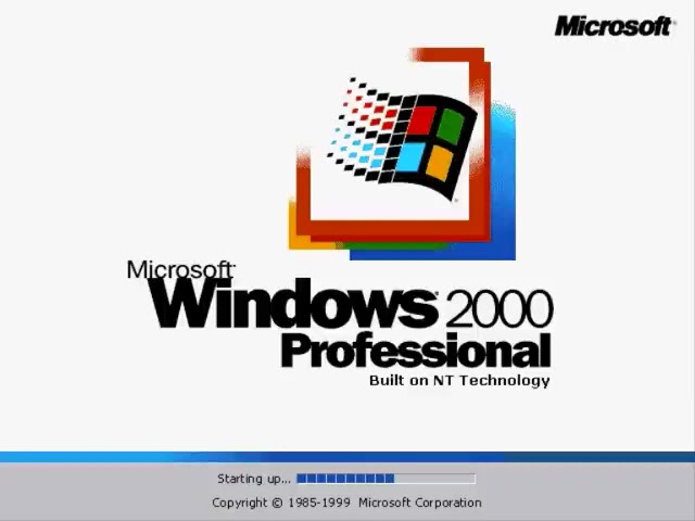 (REUPLOAD) Microsoft Windows 2000 Startup Sound