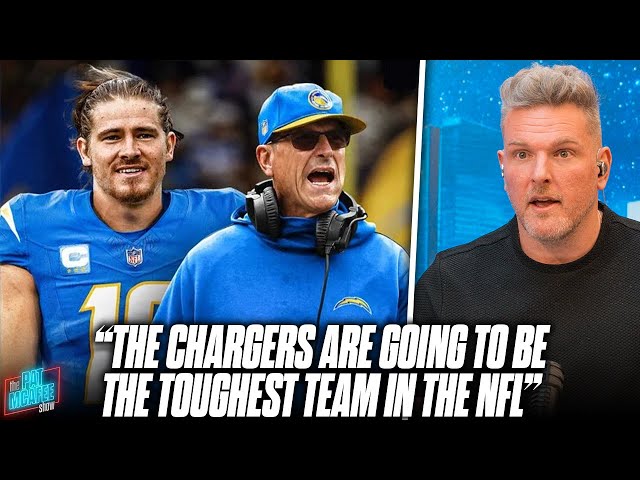 "The Chargers Will Be Molded In Harbaugh's Image & Will Be A Very Tough Team" | Pat McAfee Show