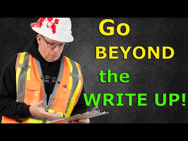 Look beyond the write up with SAFETY Infractions!