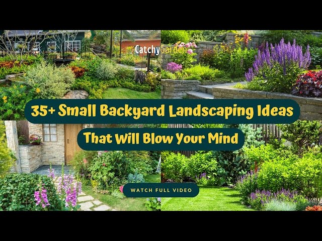 35+ Small Backyard Landscaping Ideas That Will Blow Your Mind 🏡🌲🌸 // Gardening Ideas