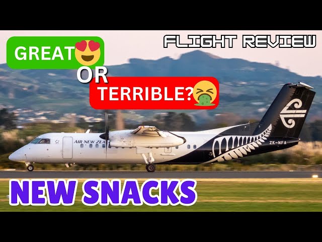 NEW SNACKS on Air New Zealand