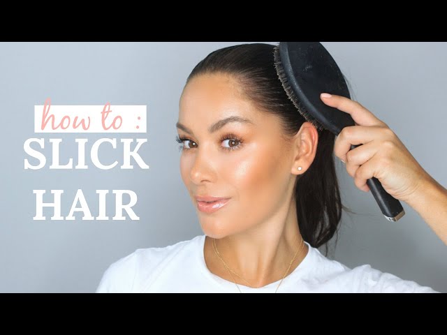 HOW TO GET A SLICK PONYTAIL - TUTORIAL & THE BRUSH YOU NEED | Beauty's Big Sister