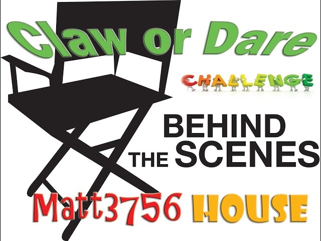 Matt3756 Claw or Dare Challenge! Behind the Scene Quick Look | Joshua Bartley