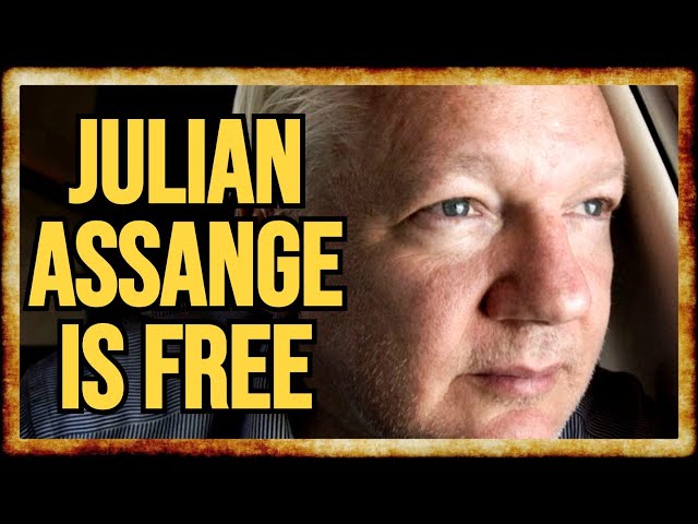 Julian Assange a FREE MAN After Accepting Plea Deal