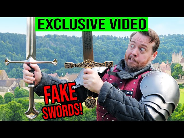 These swords are FAKE!  - Beware of sword-like objects