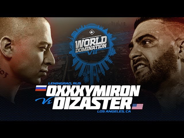 KOTD - Oxxxymiron (RU) gegen Dizaster (USA) | #WDVII
