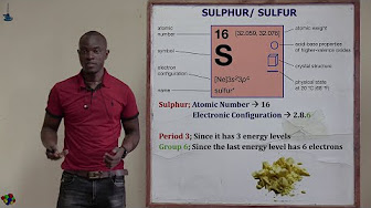 Sulphur and Its Compounds