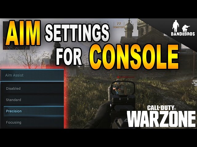 Best Aim Assist Settings For Warzone in Console | How does Aim Assist Work? Precision VS Standard