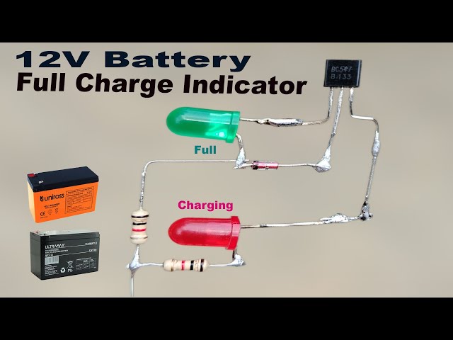 ব্যাটারি নষ্ট হওয়ার দিন শেষ ! full charge indicator / Simple 12 volt battery level indicator circuit