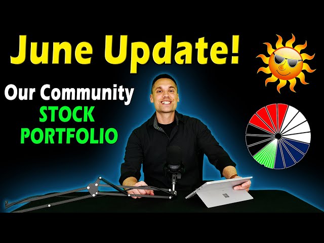 $100/Month Budget Stock Portfolio - June Update!!