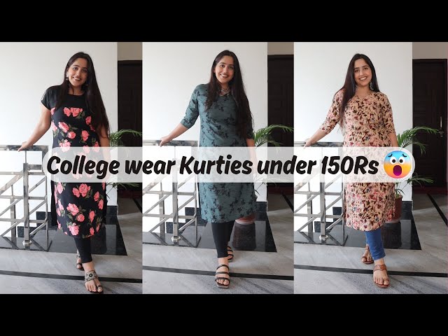 Express Your Unique Style with Budget-Friendly Printed Kurtas at Shopsy| Kurti Haul | under 150 Rs😲