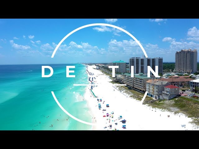 Destin, FL - Blue Destination - drone footage