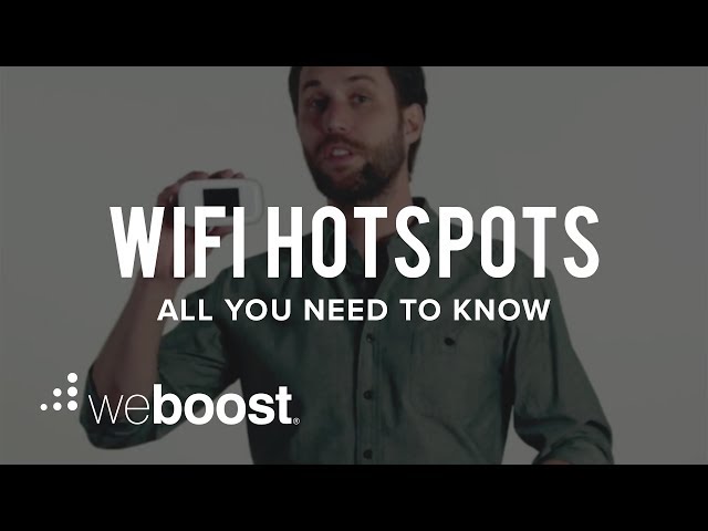 Wifi Hotspots - All You Need To Know | weBoost